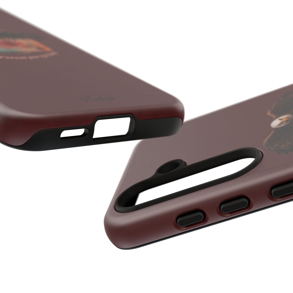 "Krejt t'zezat për ty i boj" Albanian Tough Phone Case