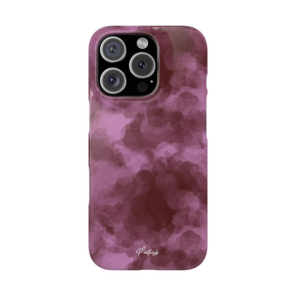 Purple Rain Snap Phone Case