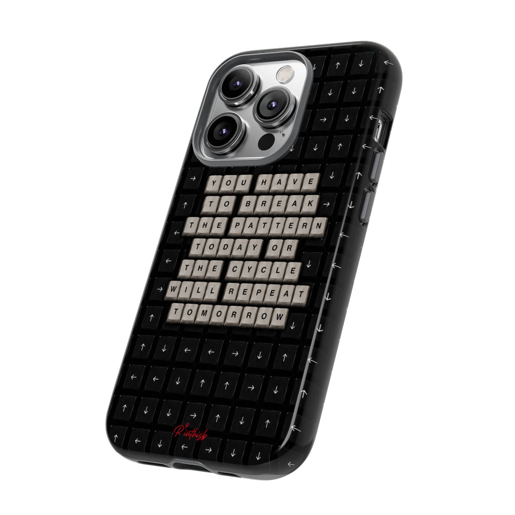 "Break the pattern" Keyboard Tough Case