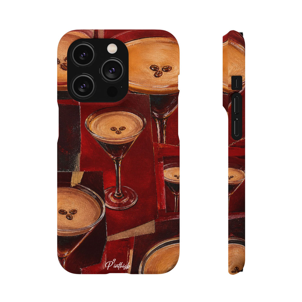 Espresso Martini Snap Phone Case