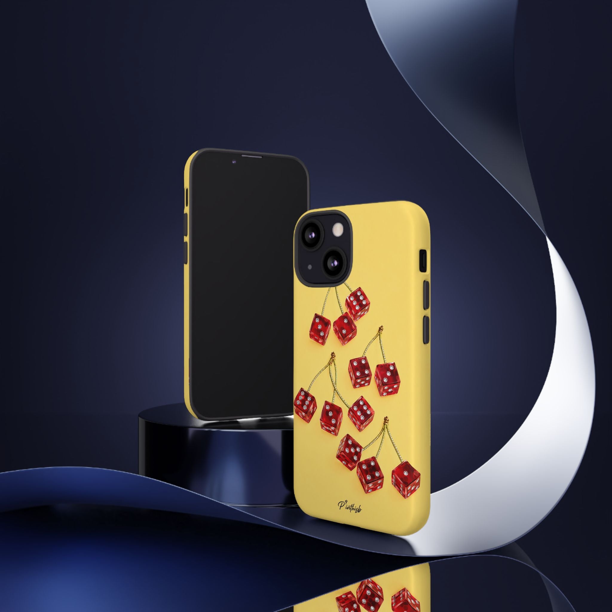 Cherry Dice Tough Phone Case