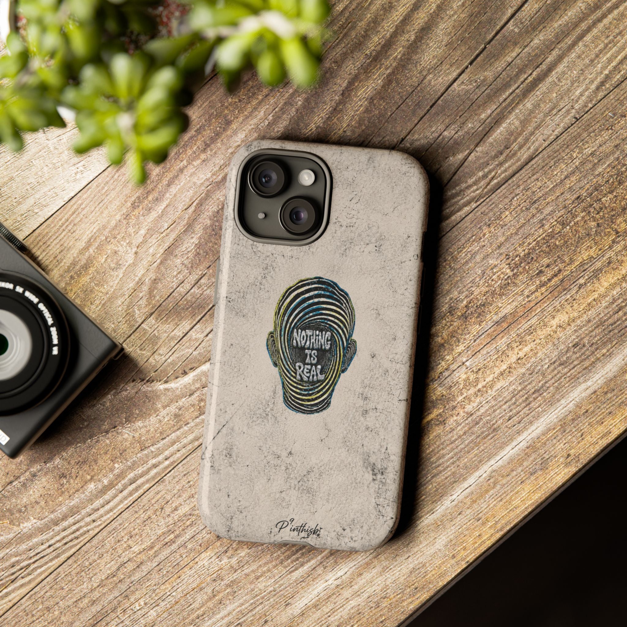'Nothing Is Real' Abstract Tough Case