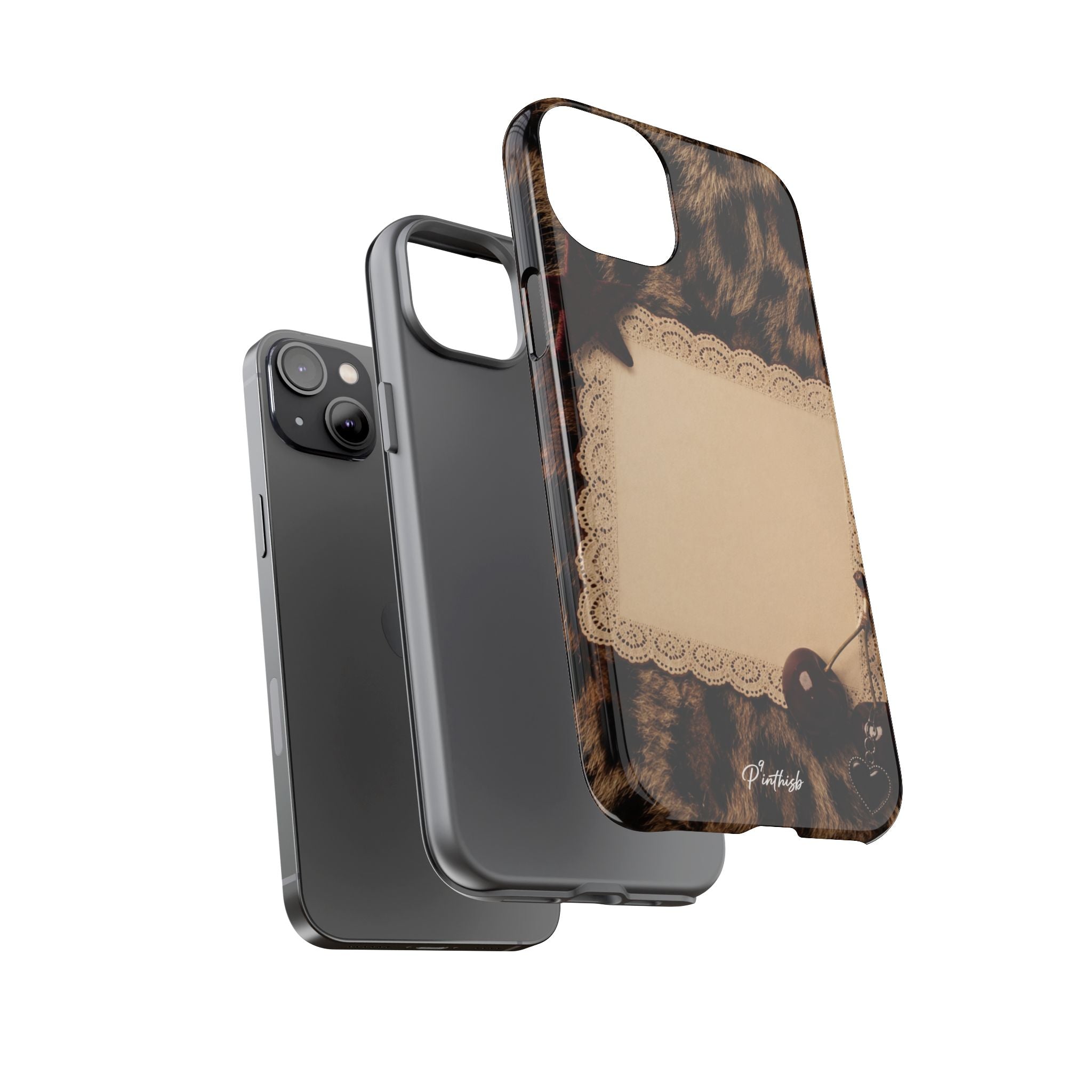 Personalized Leopard Lace Phone Case