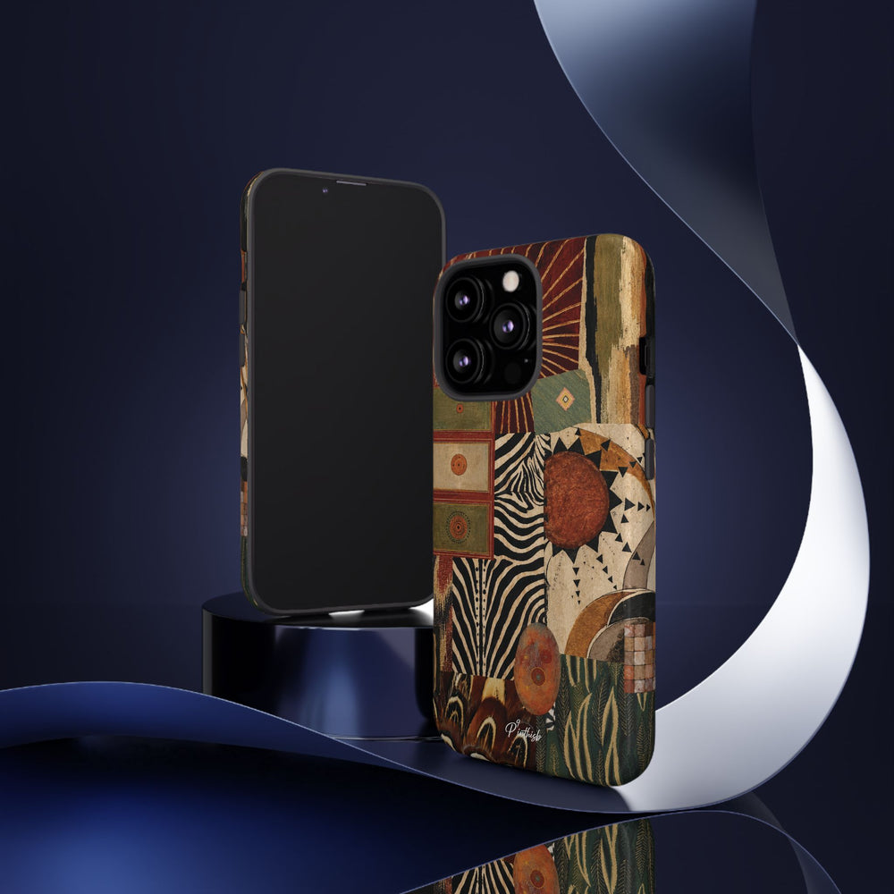 Abstract Boho Collage Tough Case