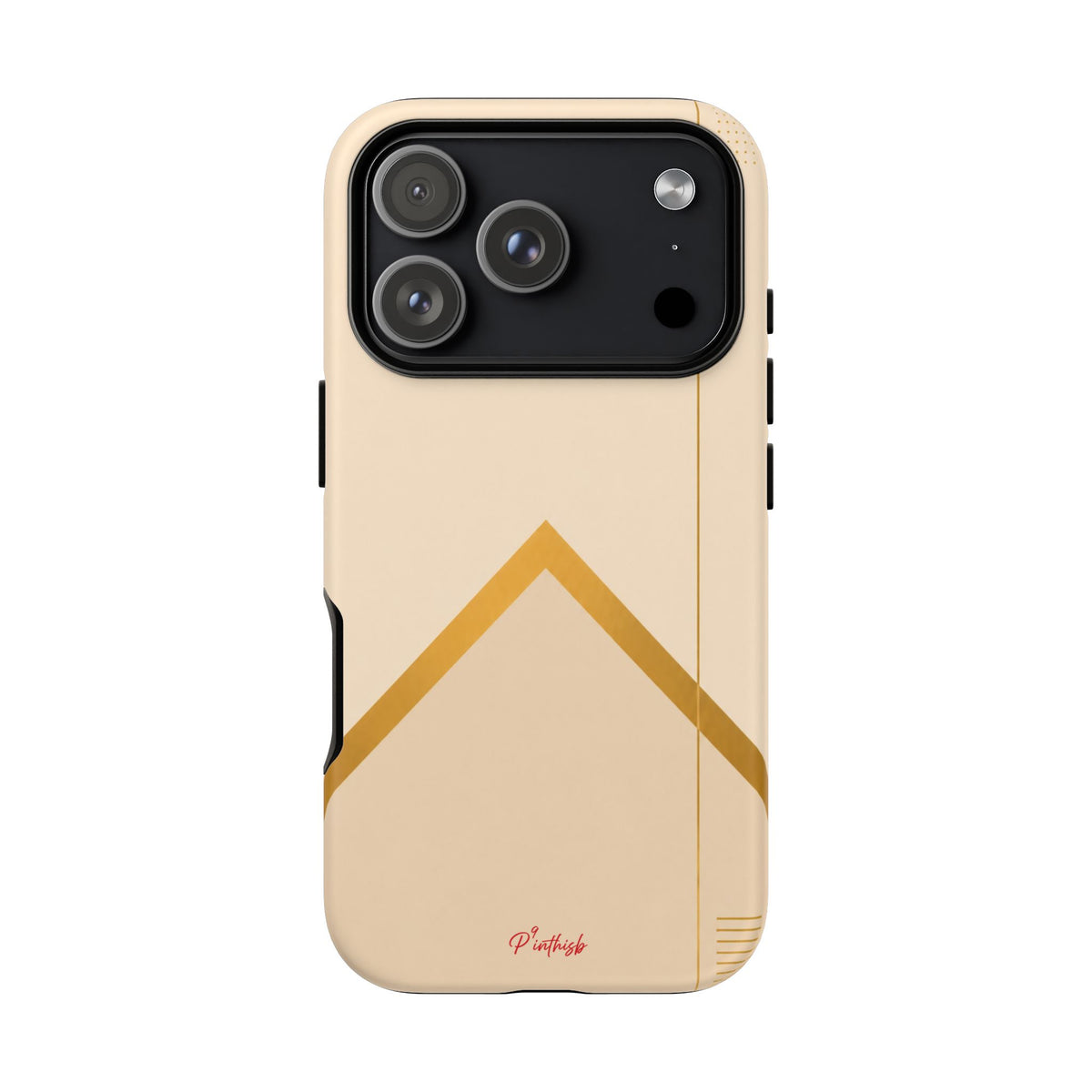Gold Malboro Inspired Tough Phone Case