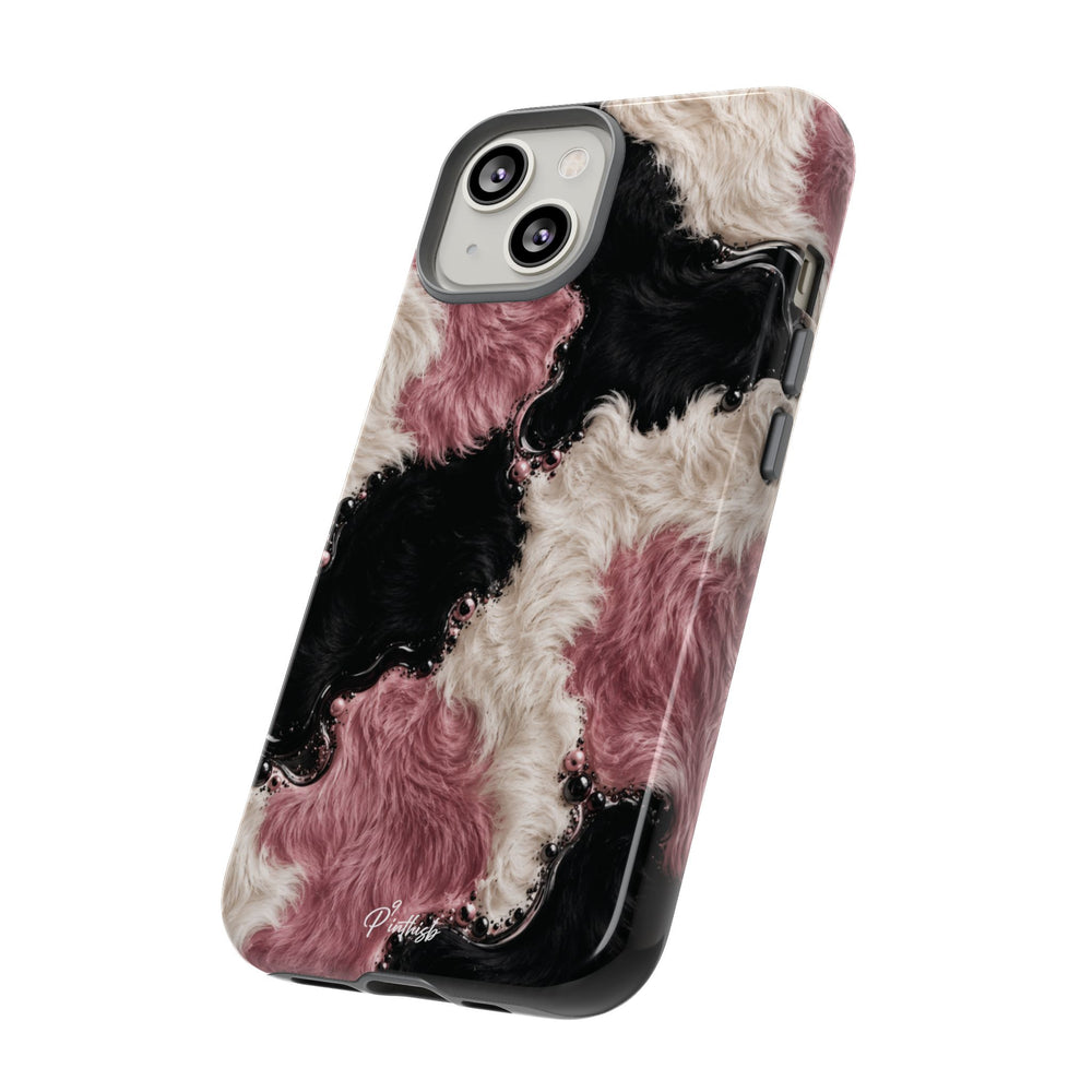 Cow Print Swirl Tough Case