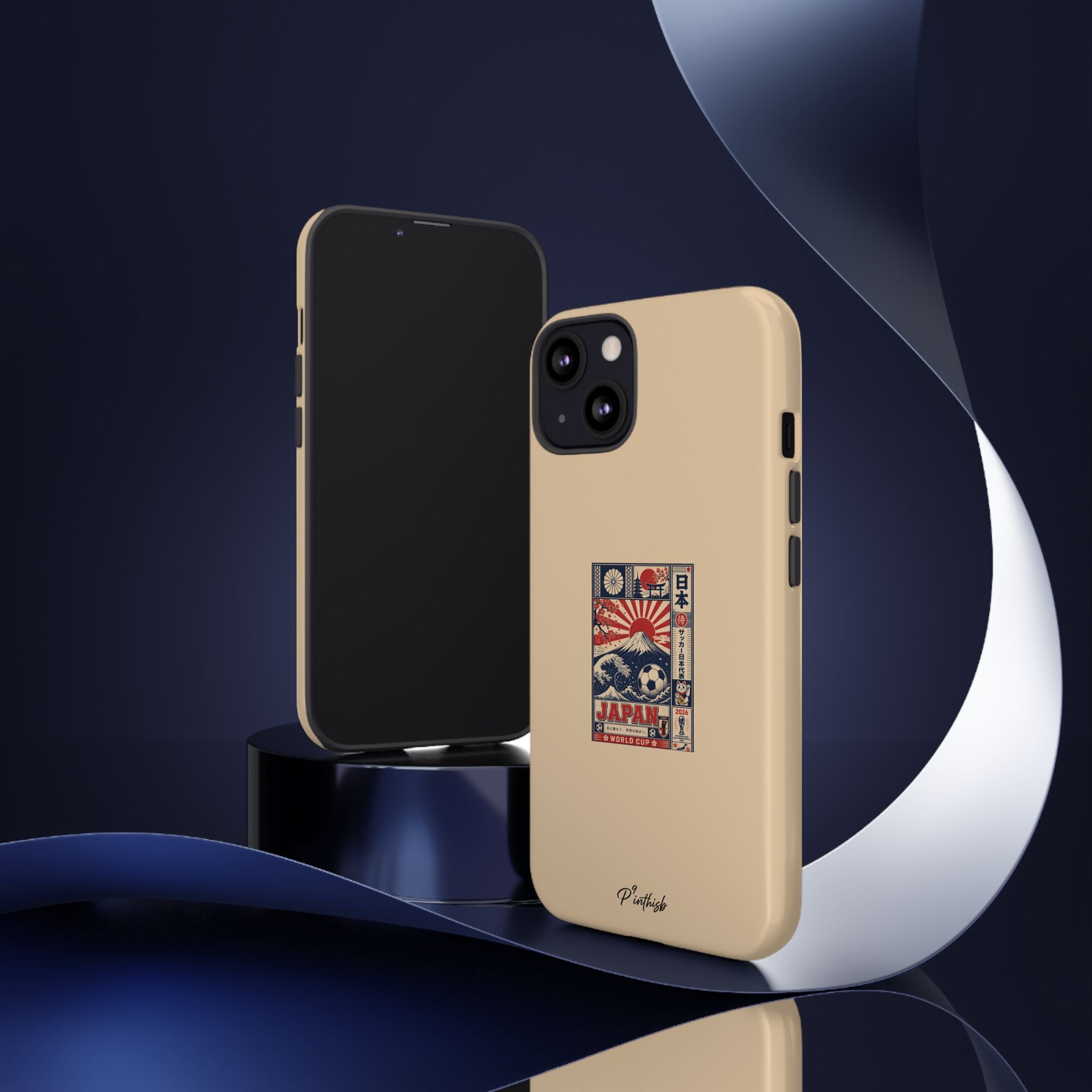 "Samurai Blue" Tough Phone Case
