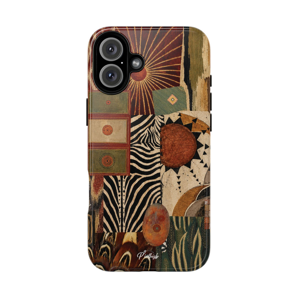 Abstract Boho Collage Tough Case