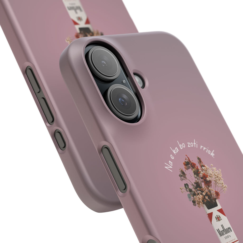 "Na e ka bo zoti rrisk." Snap Phone Case