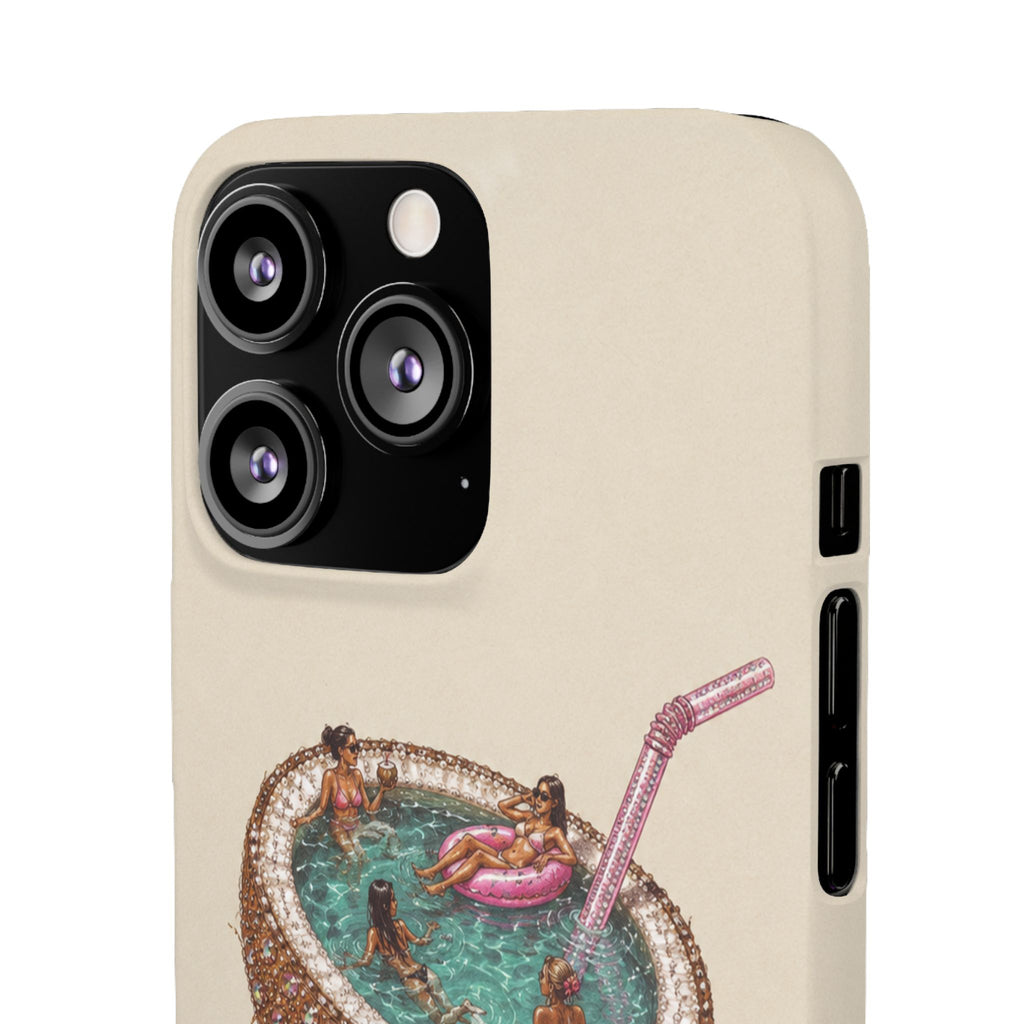 Coconut Pool Snap Phone Case