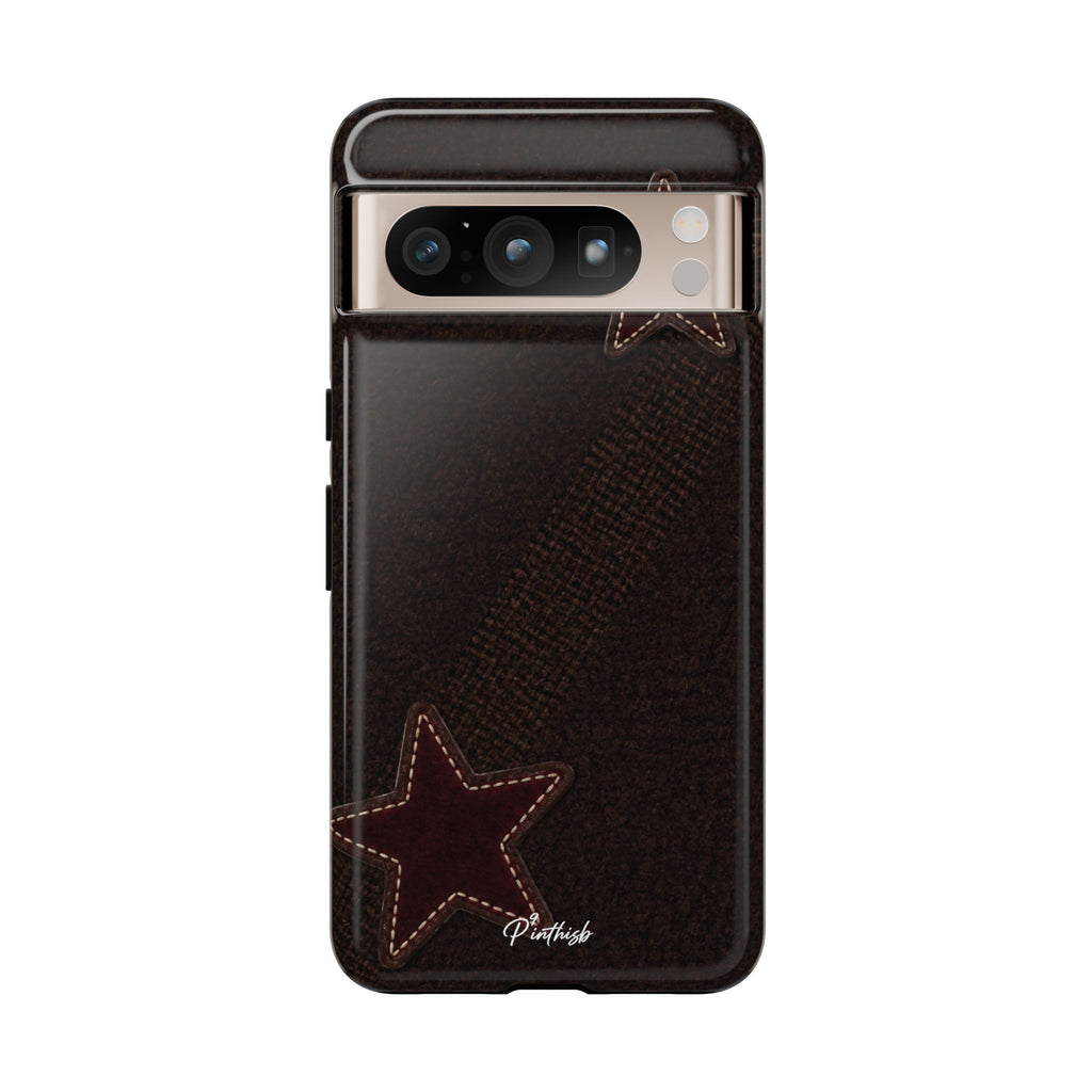 Rustic Stitched Star Phone Case