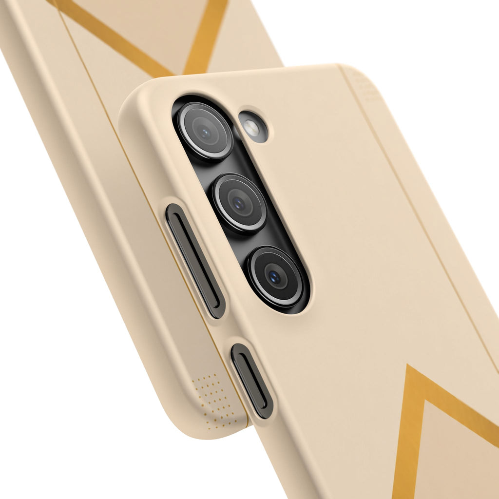 Gold Malboro Inspired Snap Phone Case