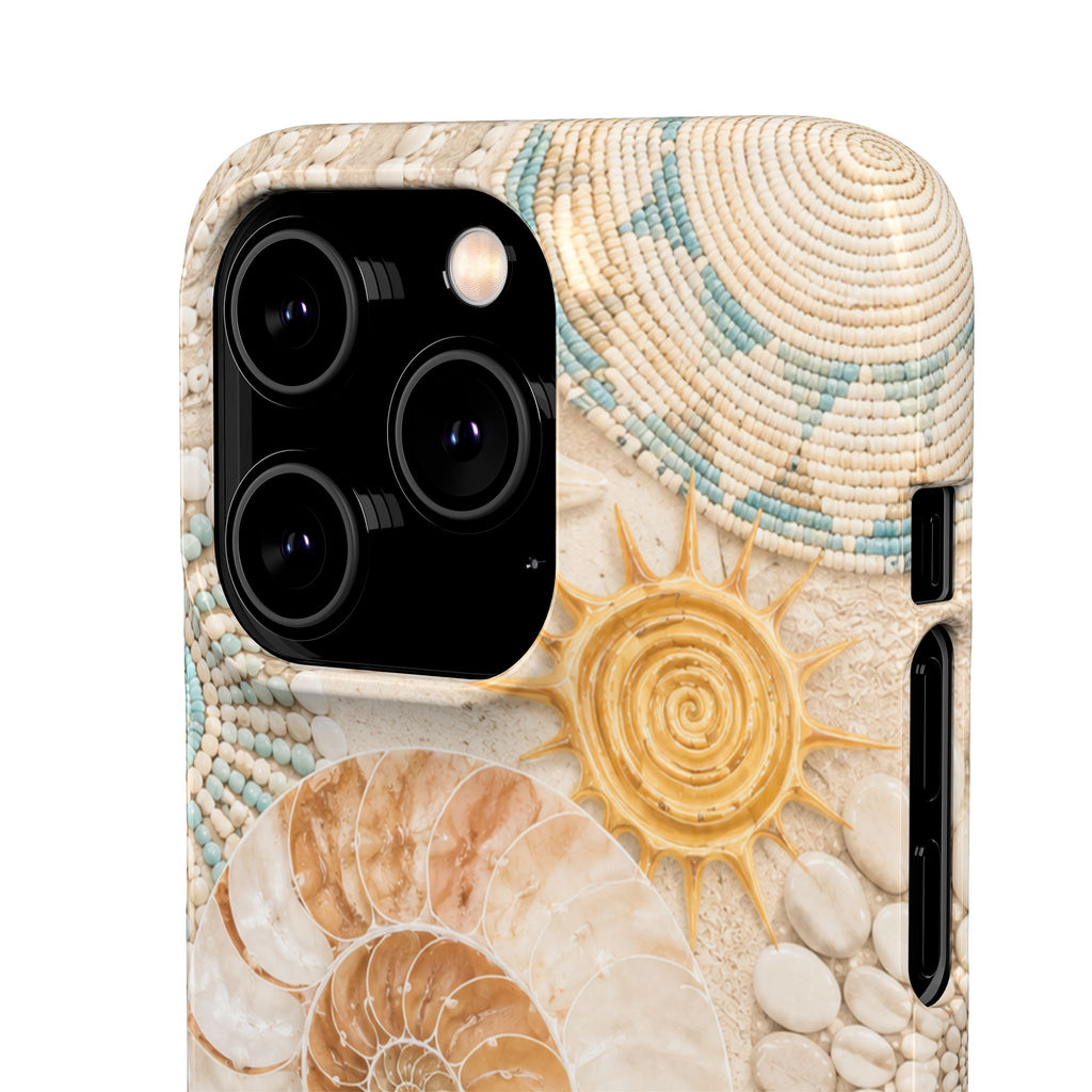 Coastal Seashell Snap Case