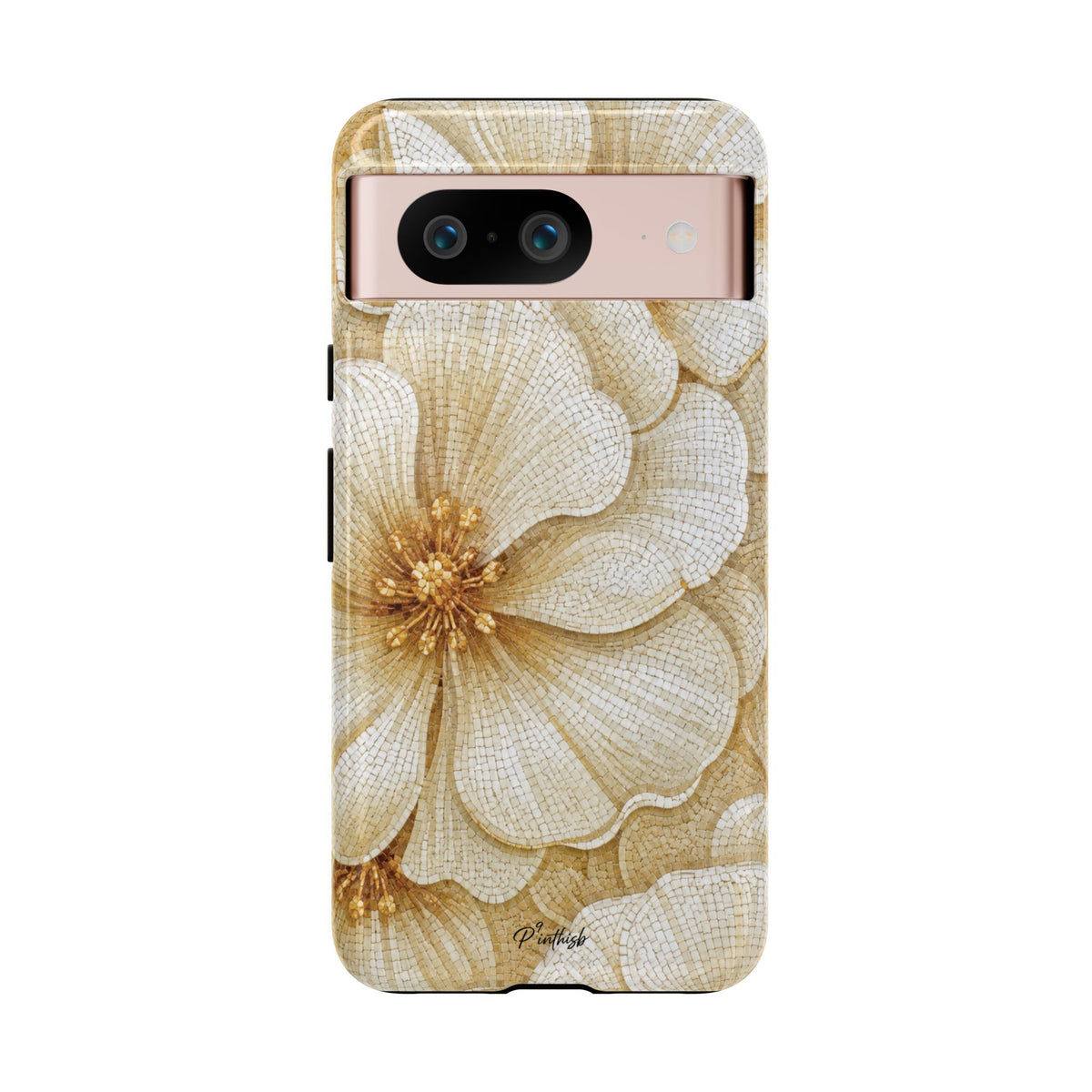 Floral Gold Bloom Tough Case