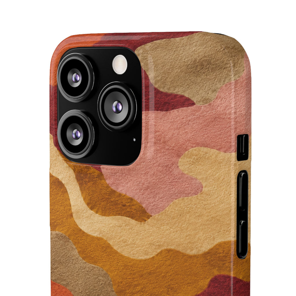 Watercolour Camo Snap Case