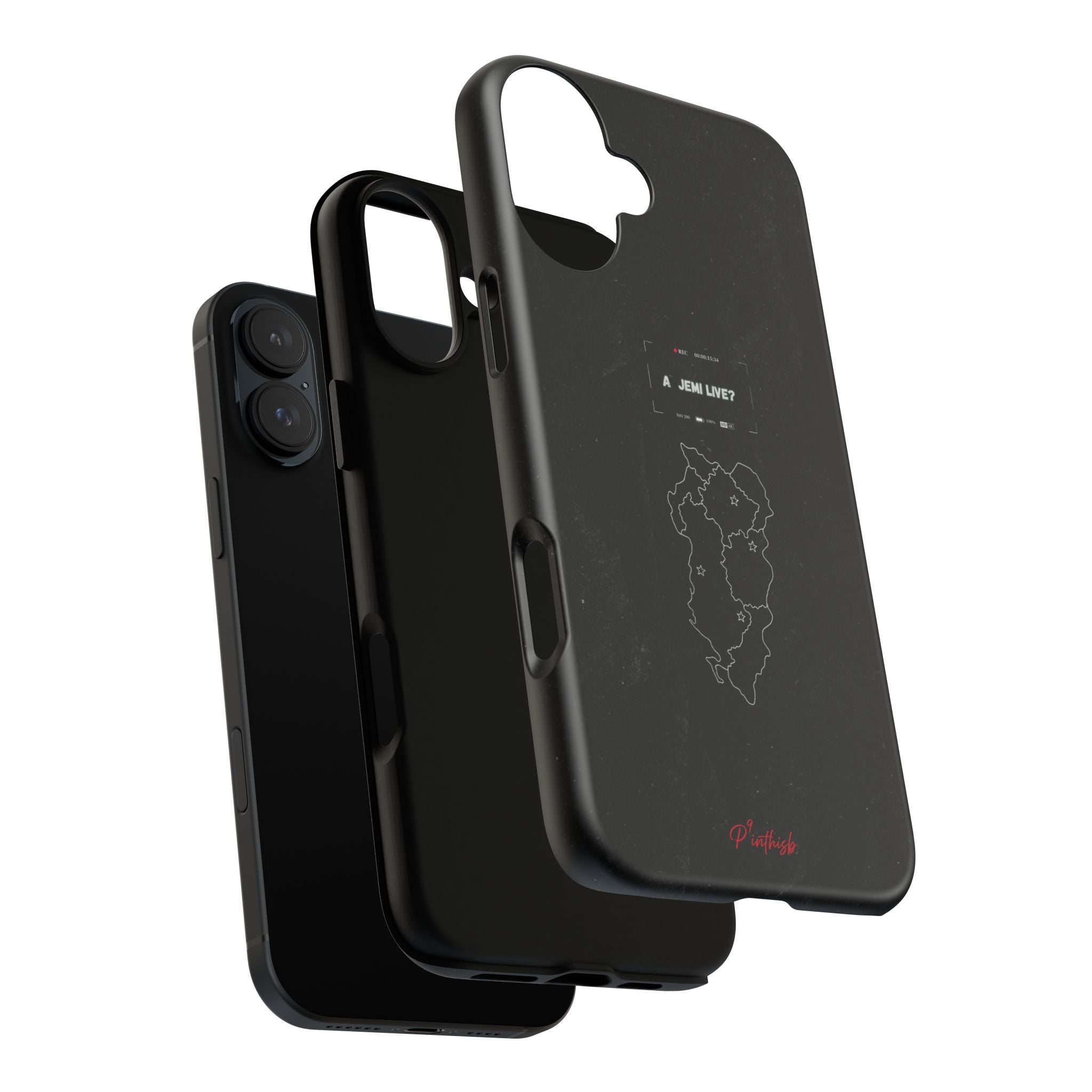 "A jemi live?" Tough Phone Case