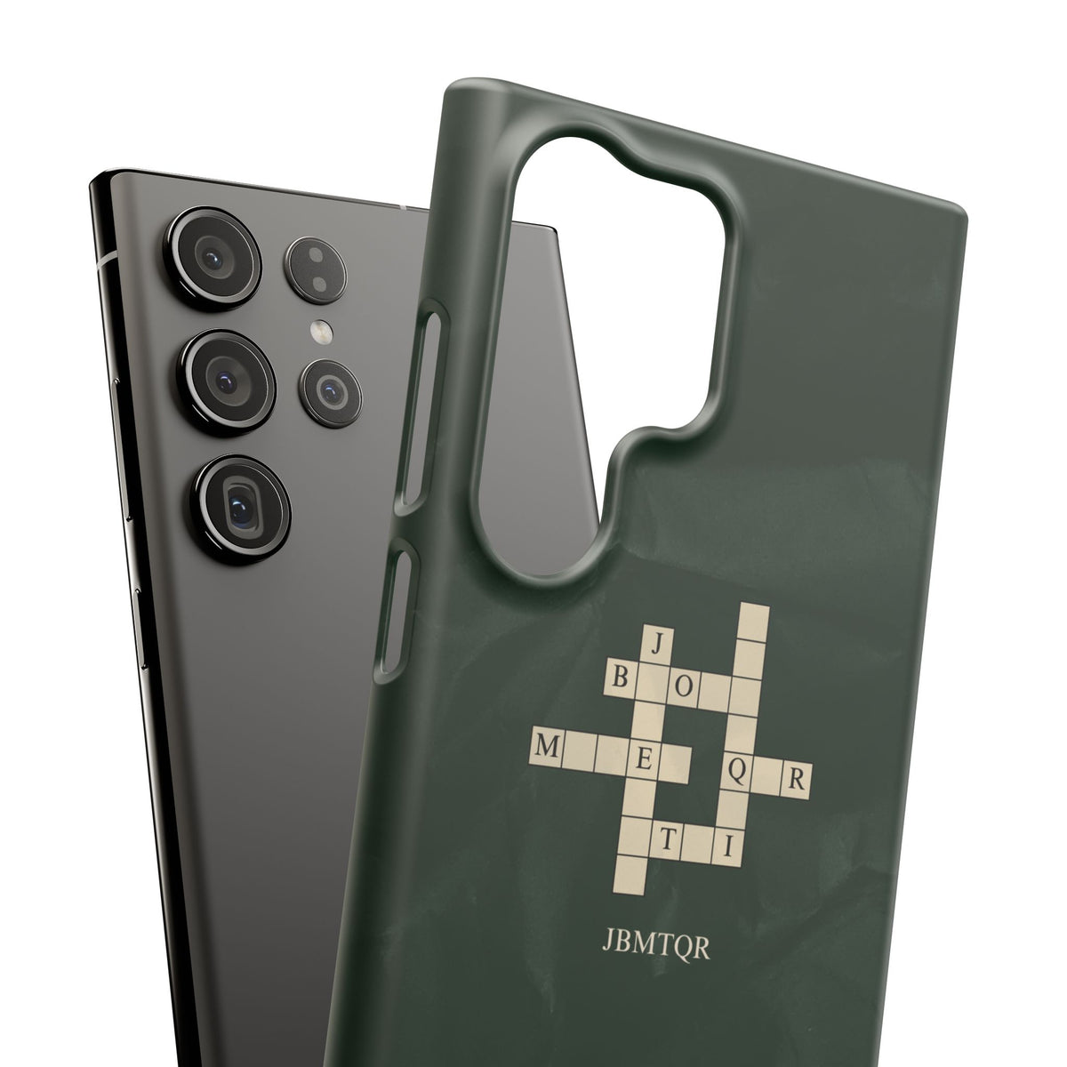 "JBMTQR crossword" Snap Phone Case