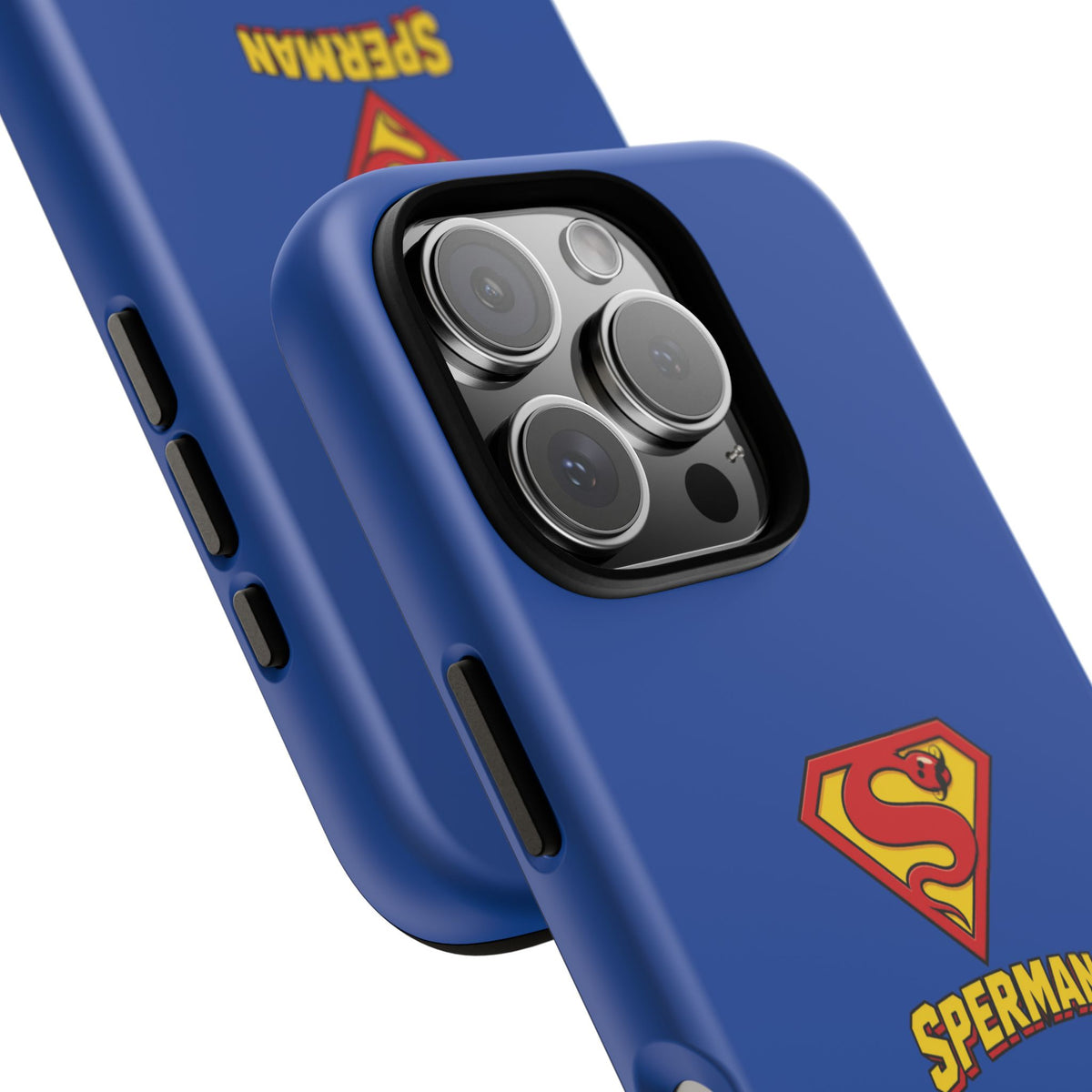 "SPERMAN" Parody Logo Tough Phone Case