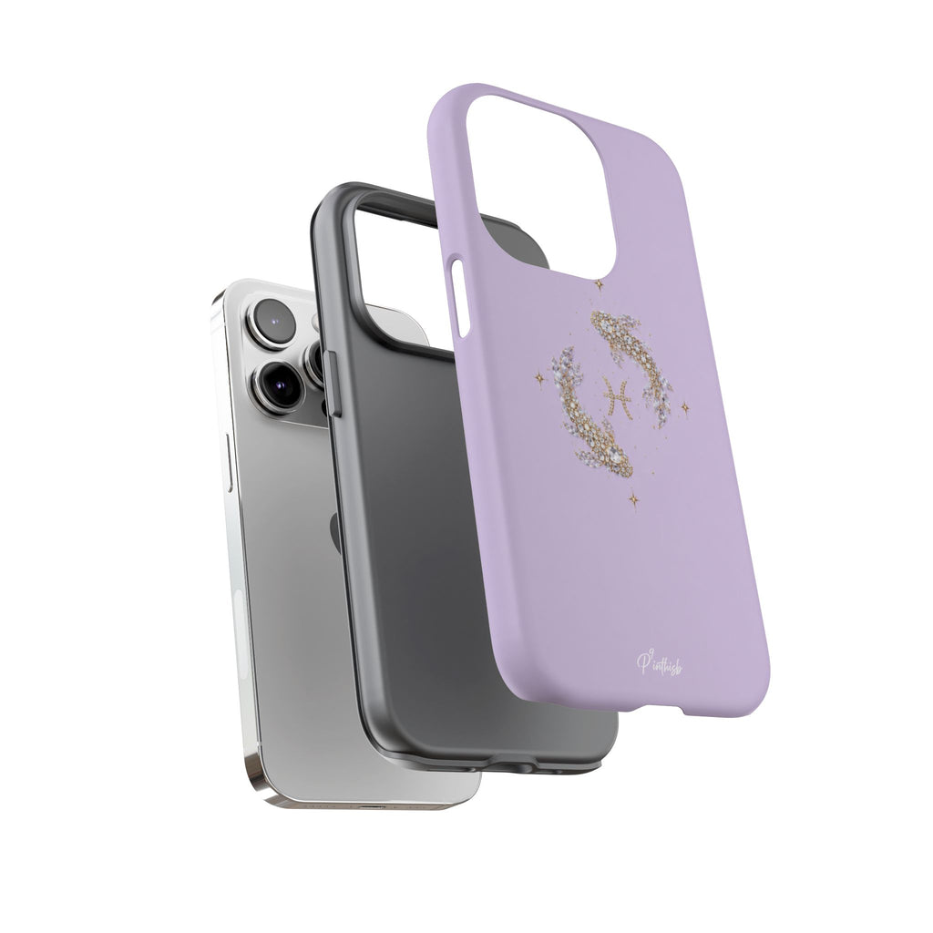 Pisces Glitter Phone Case