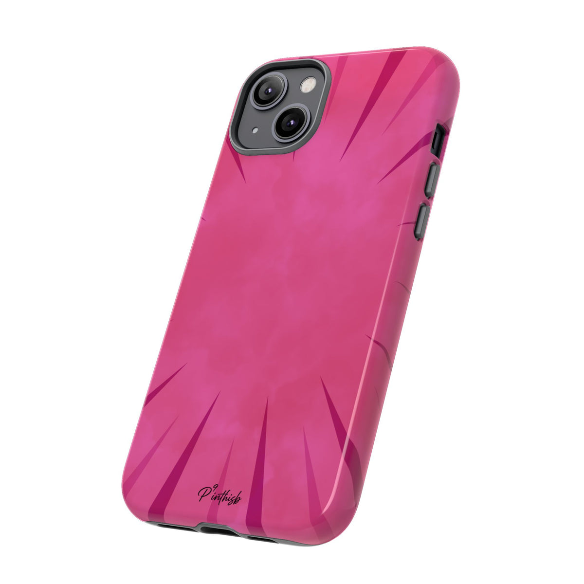Pink Burst Tough Phone Case