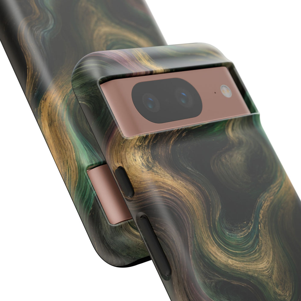 Marbled Forest Tough Phone Case