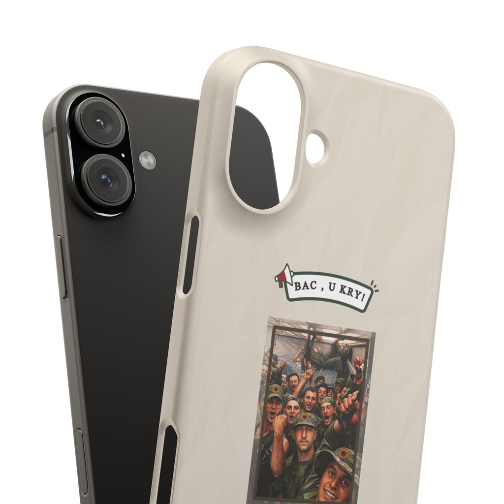 "BAC, U KRY!" Snap Case