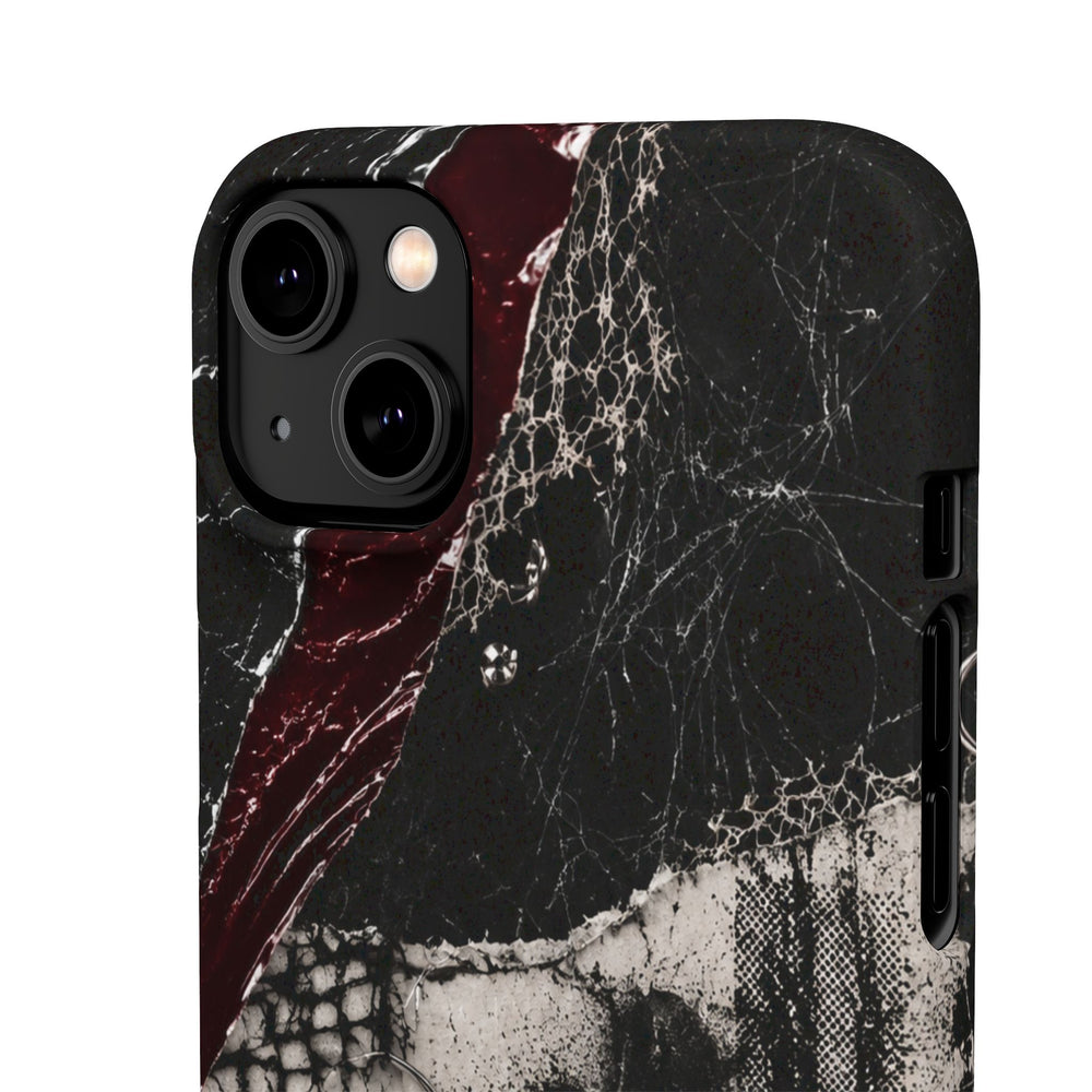 Midnight Static Snap Phone Case