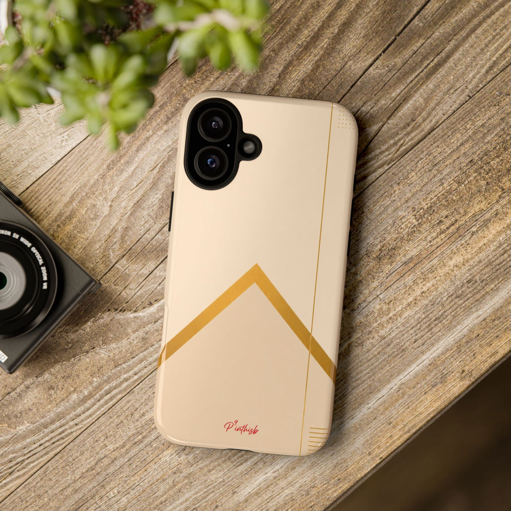 Gold Malboro Inspired Tough Phone Case
