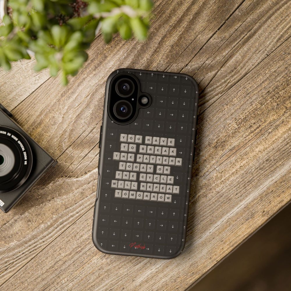"Break the pattern" Keyboard Tough Case