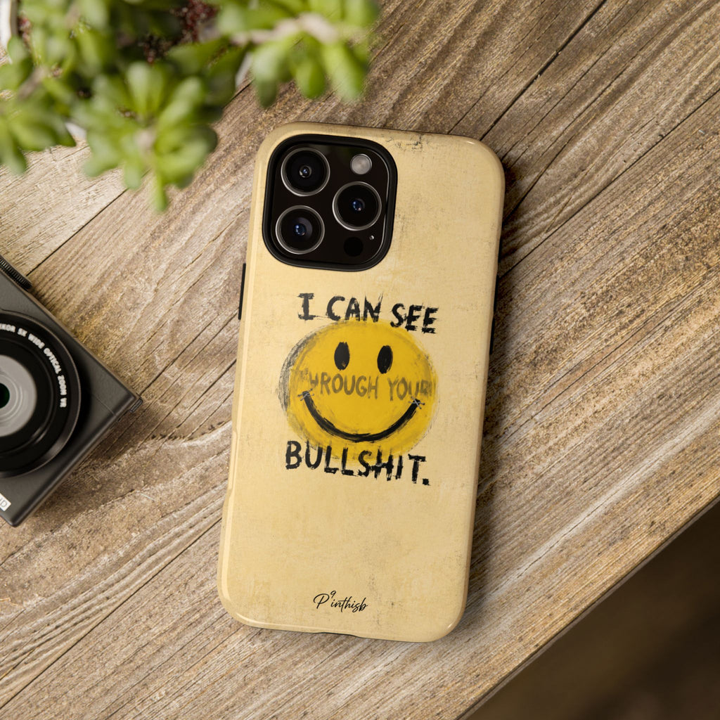 Smiley Anti-BS Tough Case