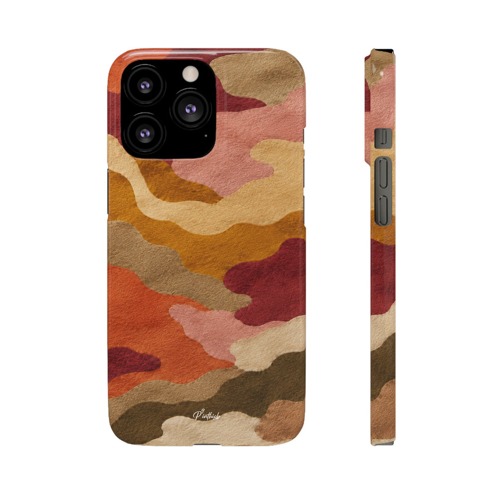 Watercolour Camo Snap Case