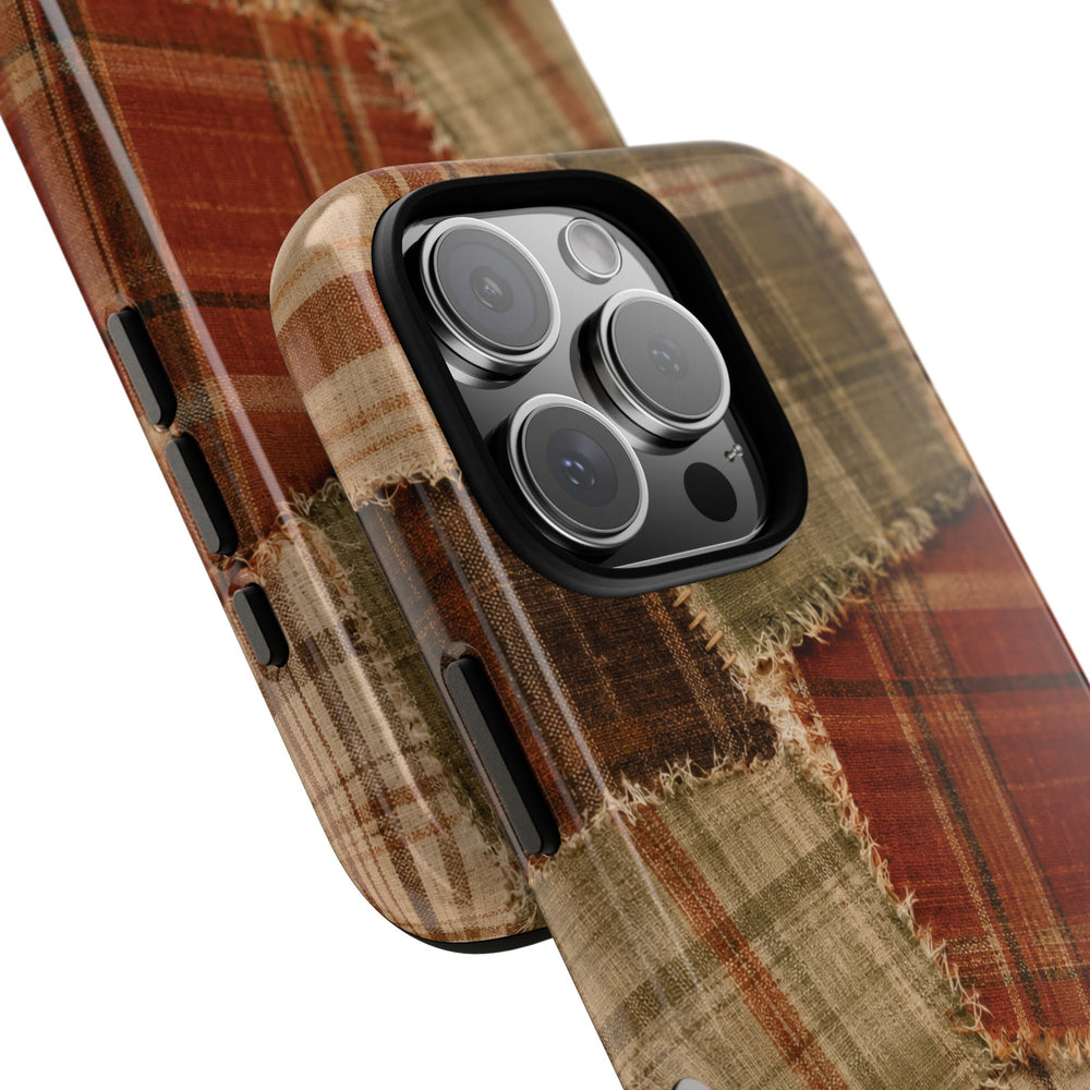Rustic Fall Patchwork Tough Case