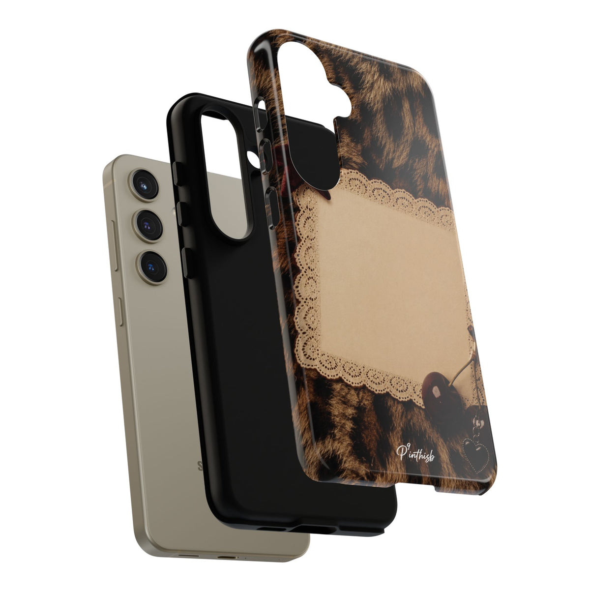 Personalized Leopard Lace Phone Case