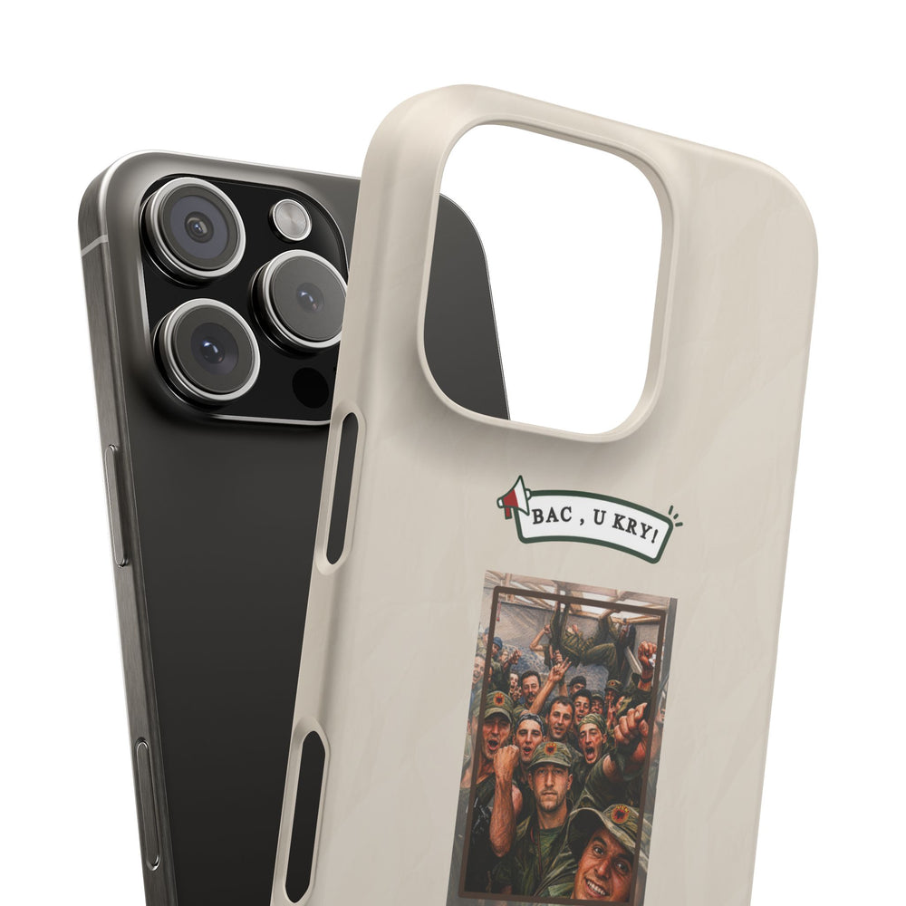 "BAC, U KRY!" Snap Case