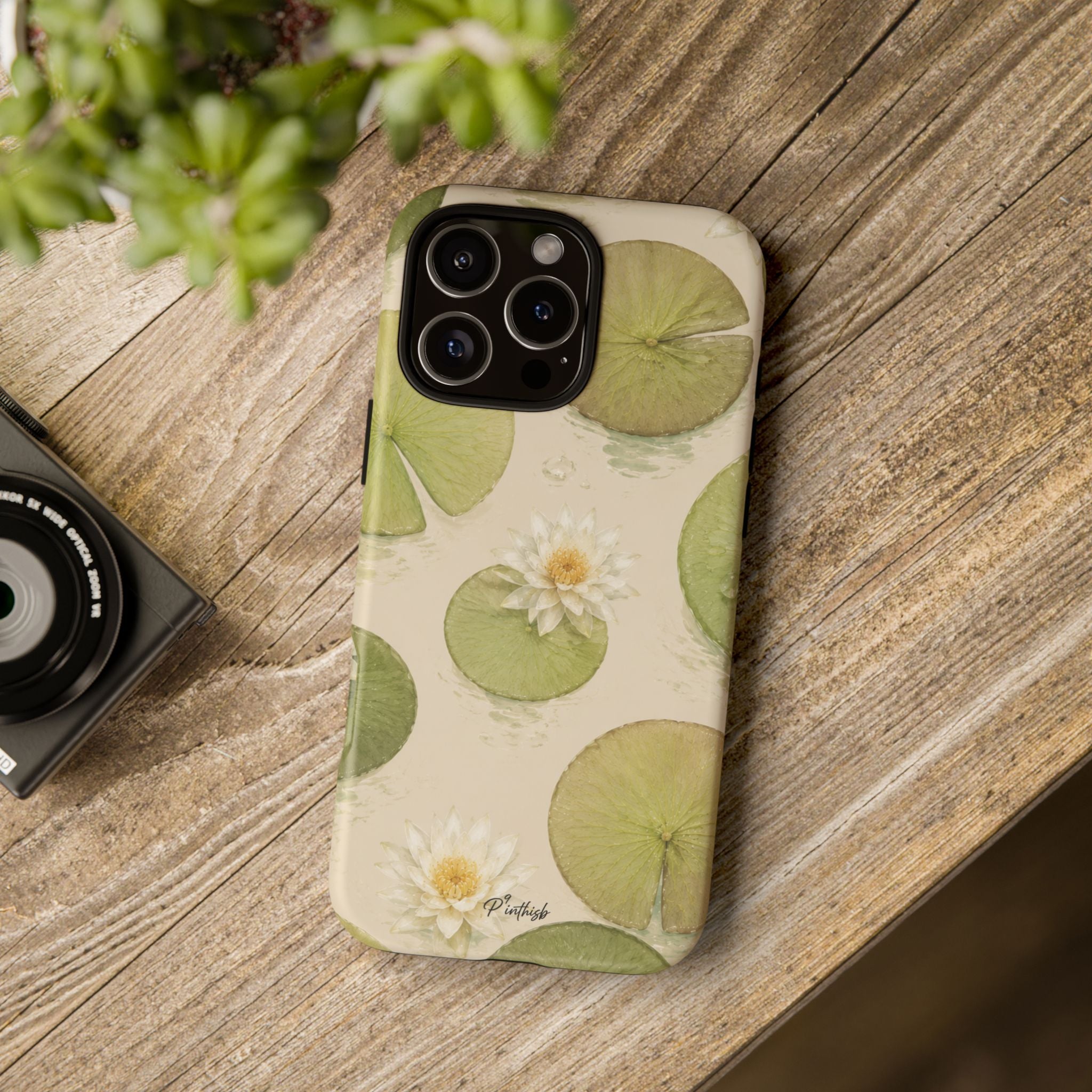 Water Lily Tough Phone Case
