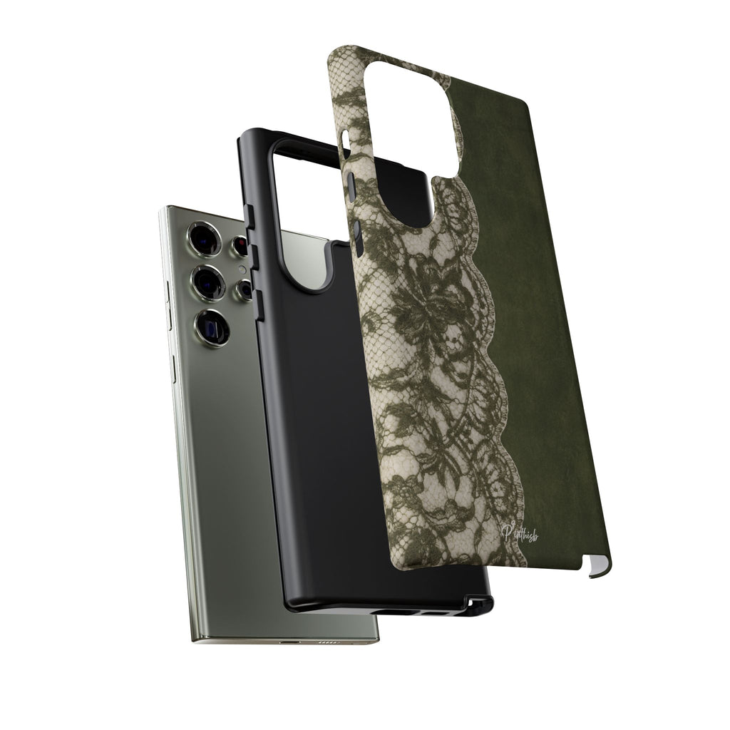 Olive Lace Tough Case