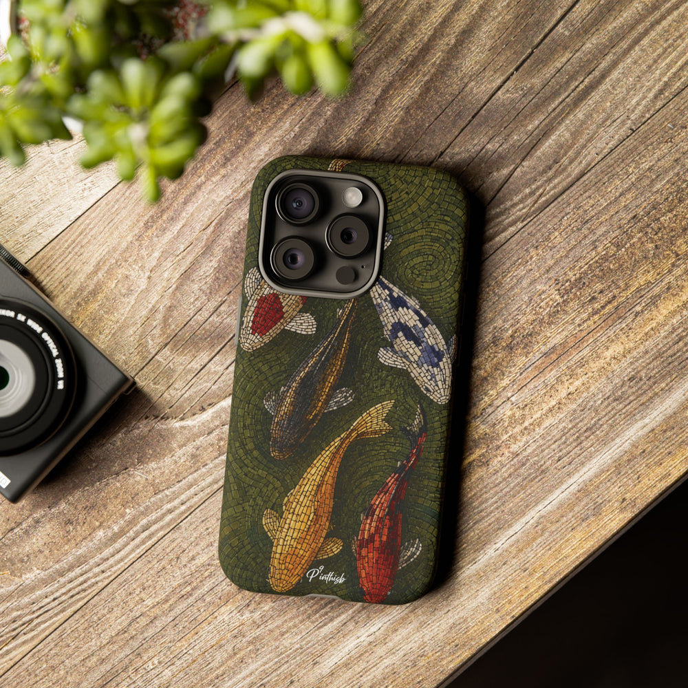 Fish Pond Tough Phone Case