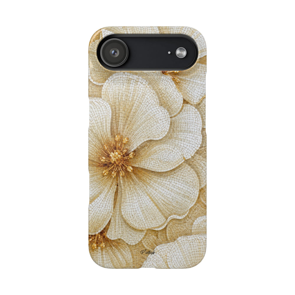 Floral Gold Bloom Snap Case