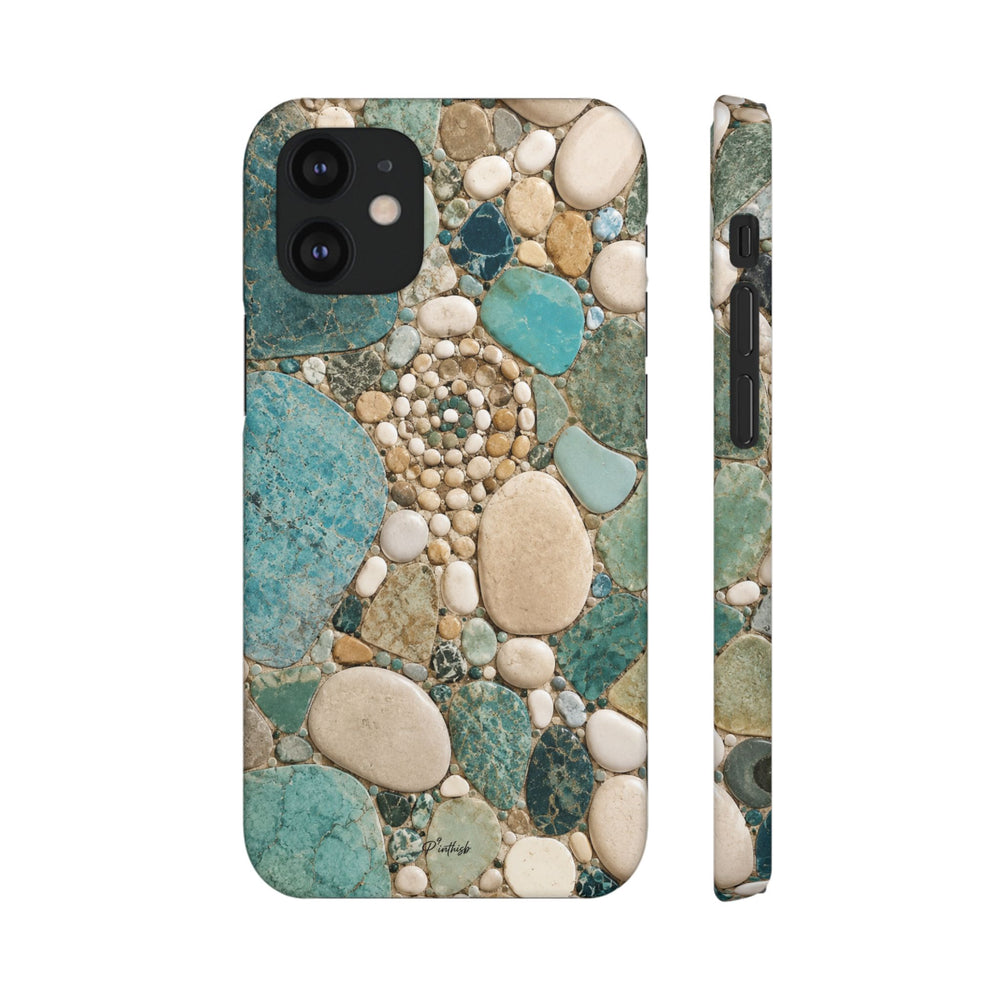 Sea Glass Mosaic Snap Case