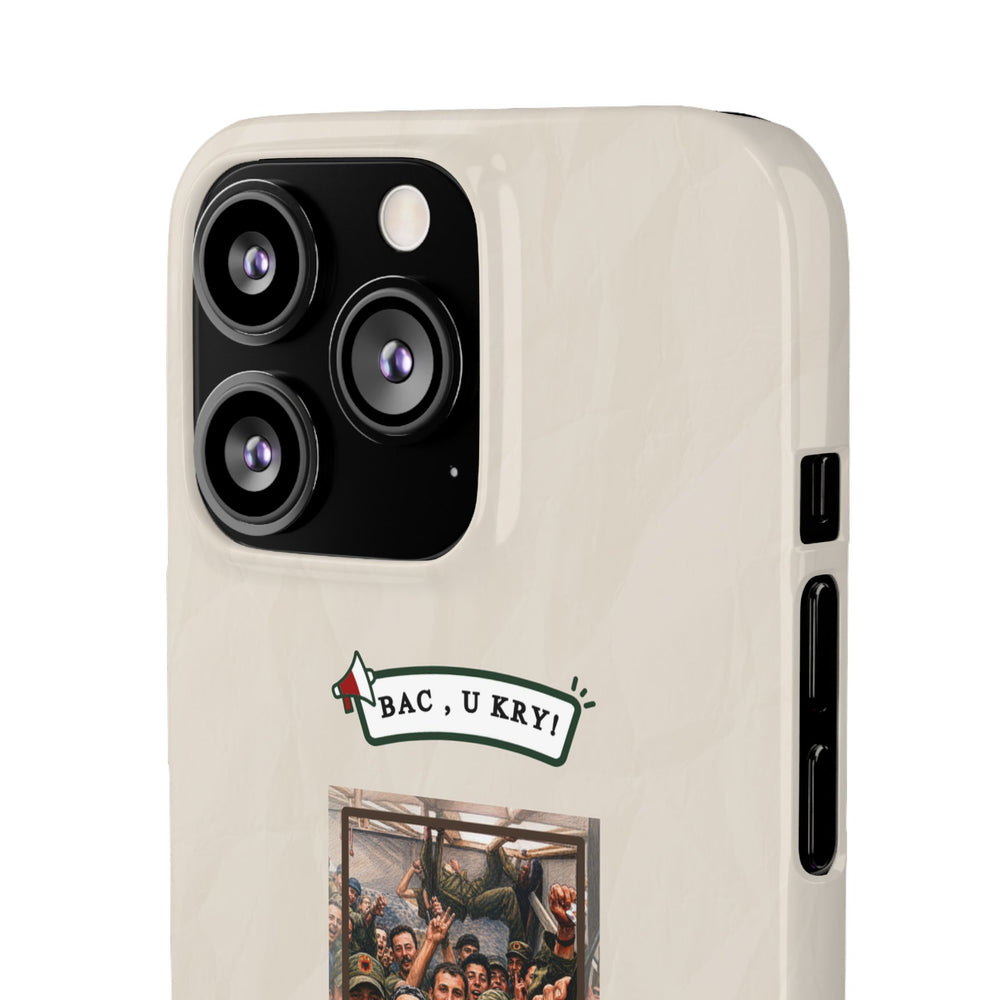 "BAC, U KRY!" Snap Case