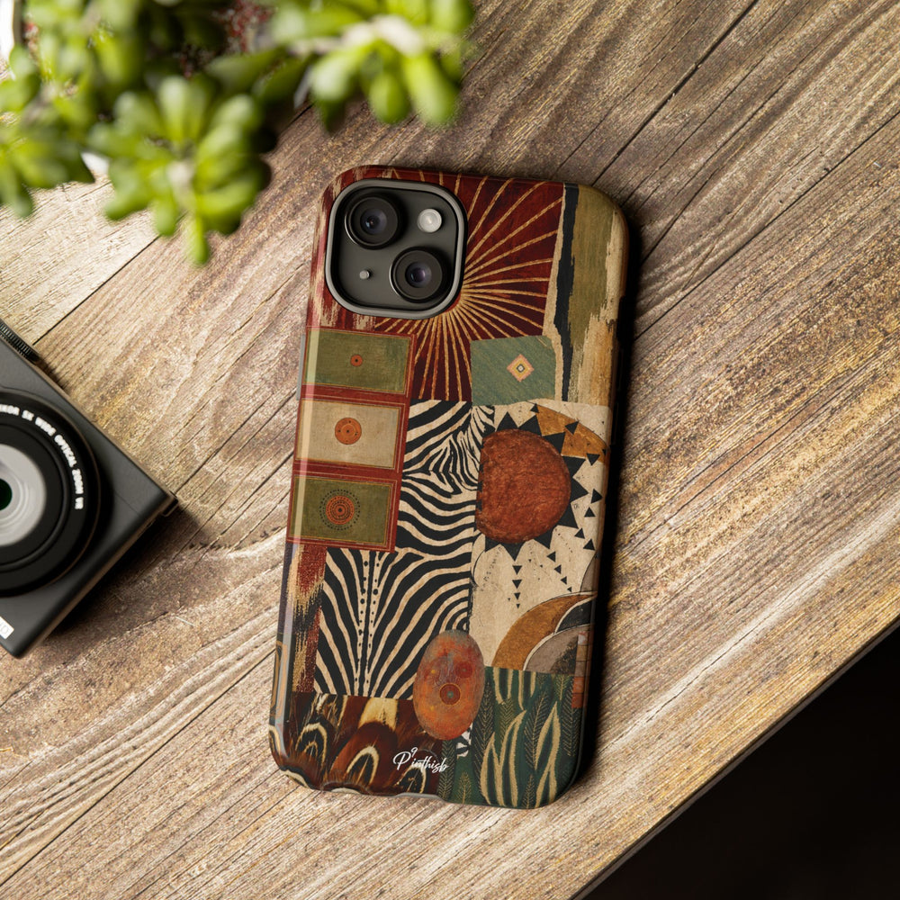 Abstract Boho Collage Tough Case