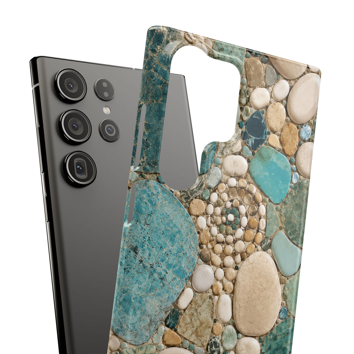 Sea Glass Mosaic Snap Case