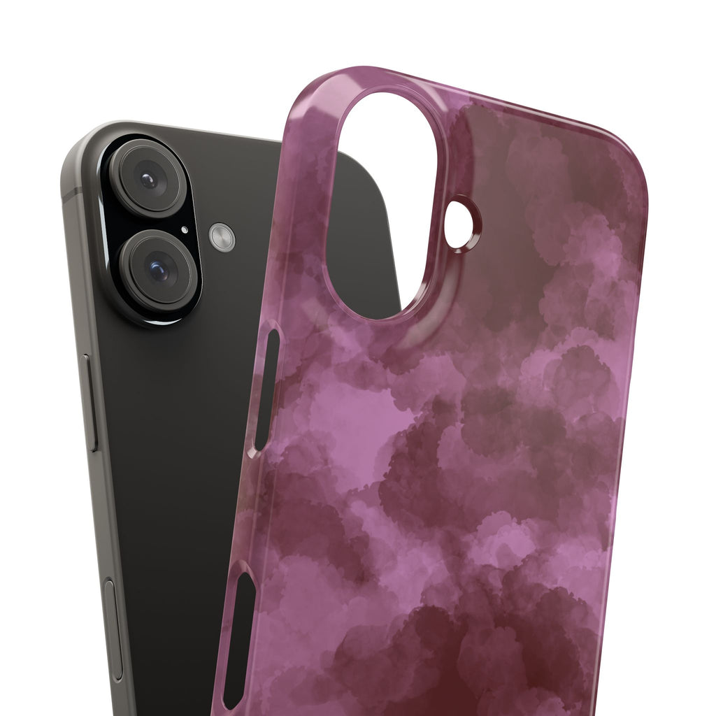 Purple Rain Snap Phone Case