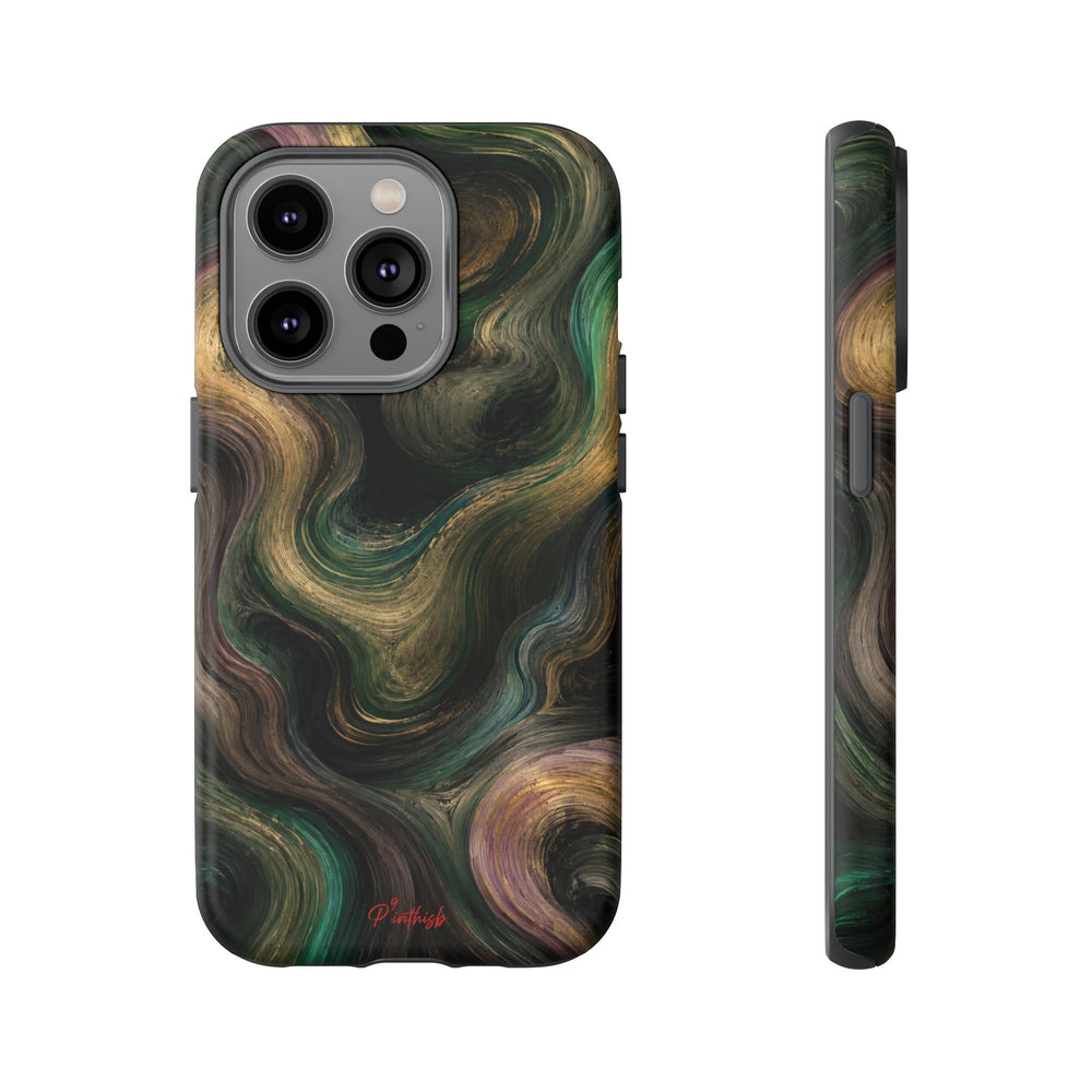 Marbled Forest Tough Phone Case