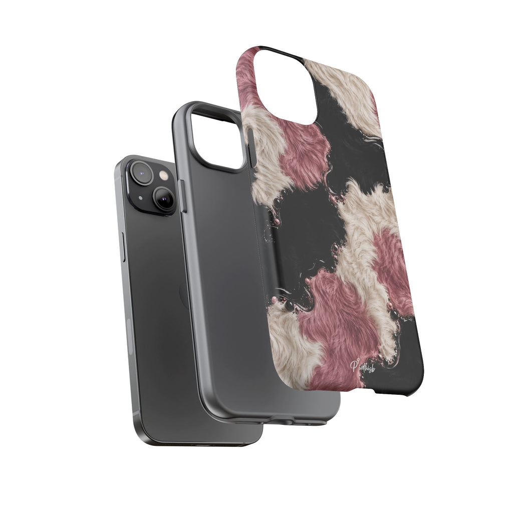 Cow Print Swirl Tough Case