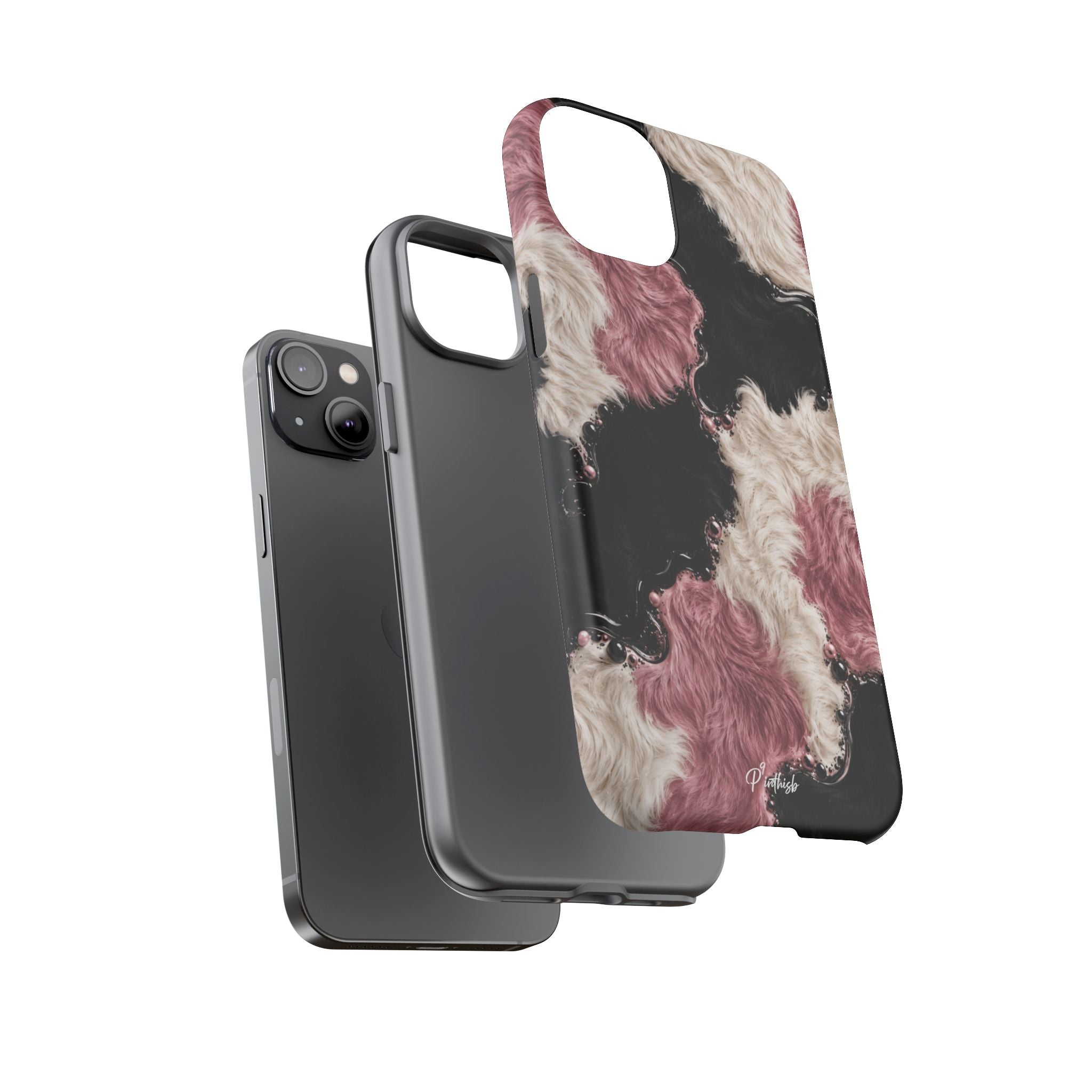 Cow Print Swirl Tough Case