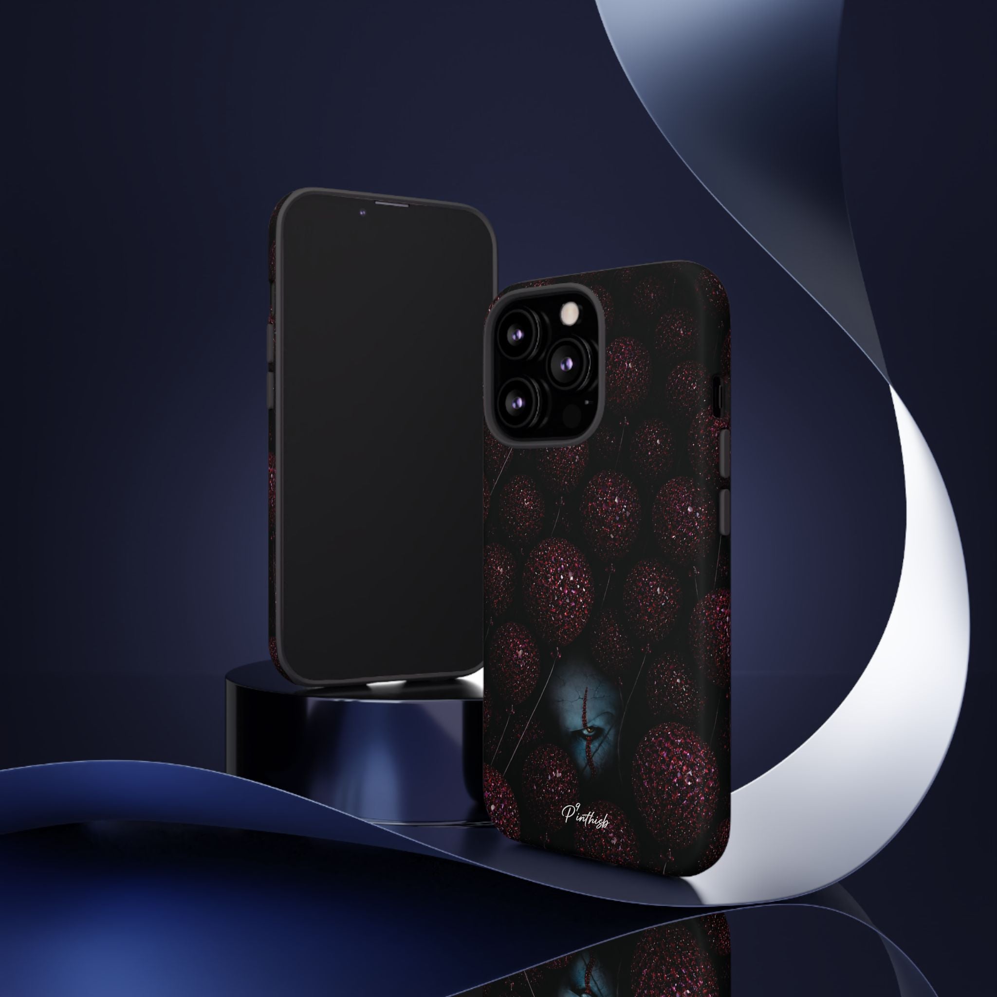 Beneath the Red Tough Phone Case