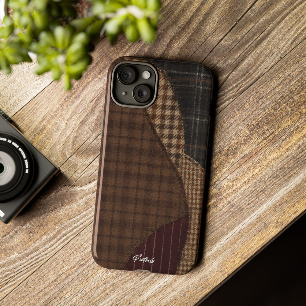 Rustic Brown Retro Tough Case