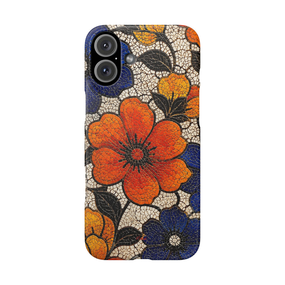 Floral Mosaic Snap Case