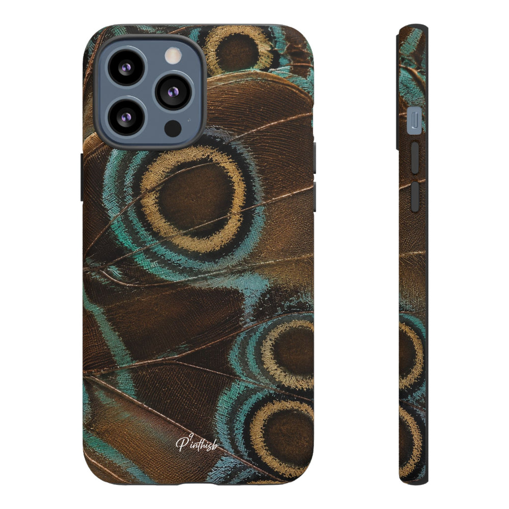 Peacock Feather Pattern Tough Case